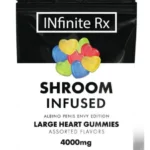 INfinite Rx – Shroom Infused Heart Gummies (1000mg/4000mg)