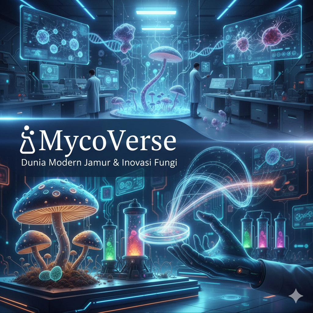 🧫 MycoVerse | Dunia Modern Jamur & Inovasi Fungi