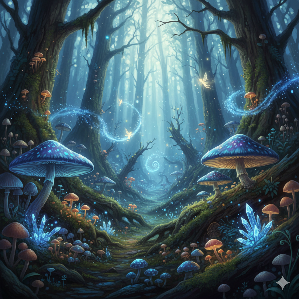 🌧️ Hutan Fungi | Jelajah Alam, Cerita, & Keajaiban Jamur